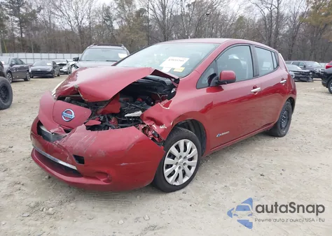 2015 Nissan Leaf S/Sv/Sl from USA, damaged, VIN 1N4AZ0CP0FC327577